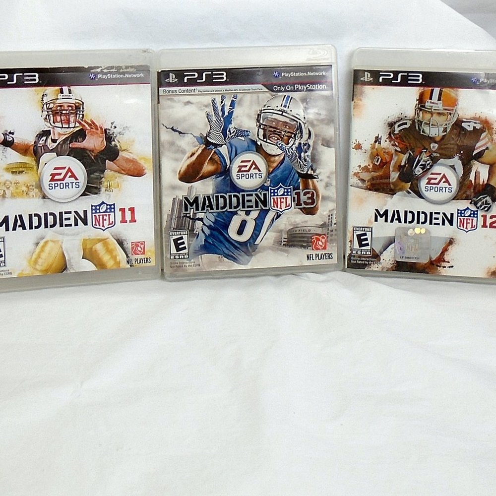EA Sports NFL Madden 11 12 13 PS3